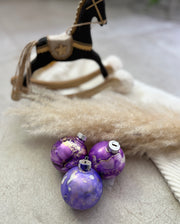 DIY Weihnachtskugel mit Alcohol Ink