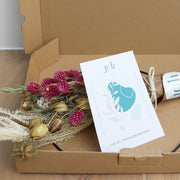 DIY-SET Trockenblumenring Pinkträume