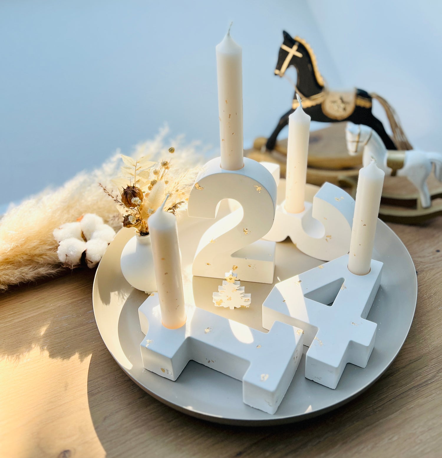 DIY Weihnachten - Kreative Adventszahlen gießen